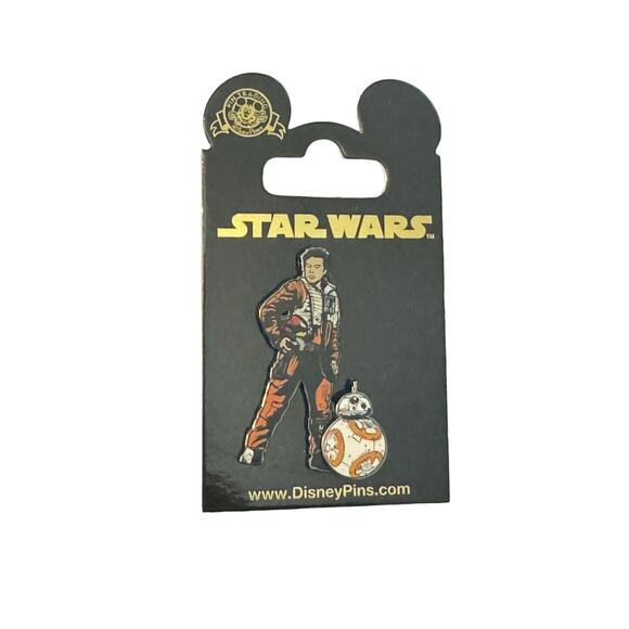 Disney Parks Star Wars Poe Dameron & BB-8 Pin - Picture 1 of 2